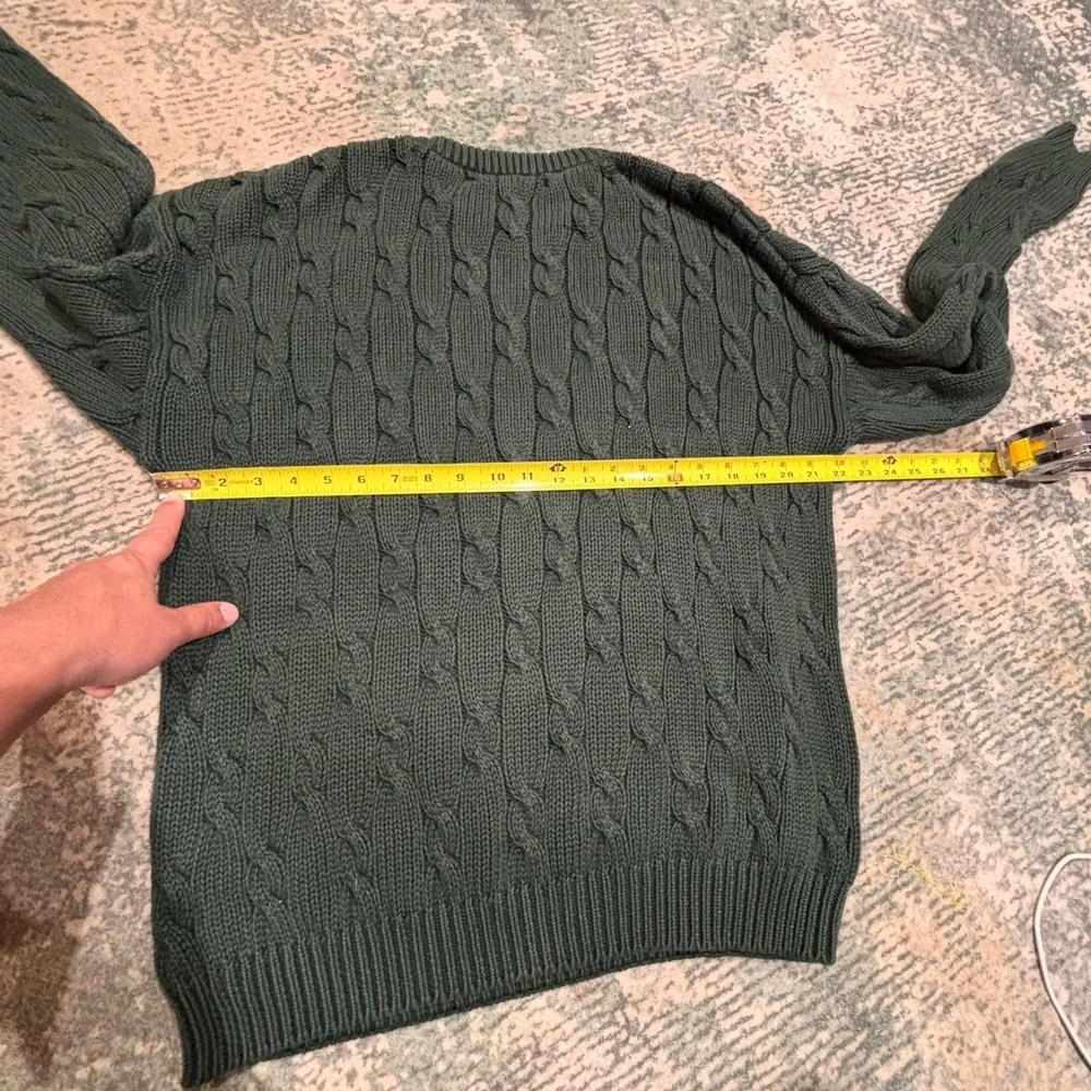 vintage Banana Republic Safari & Travel‎ Clothing Co. Cableknit sweater Medium